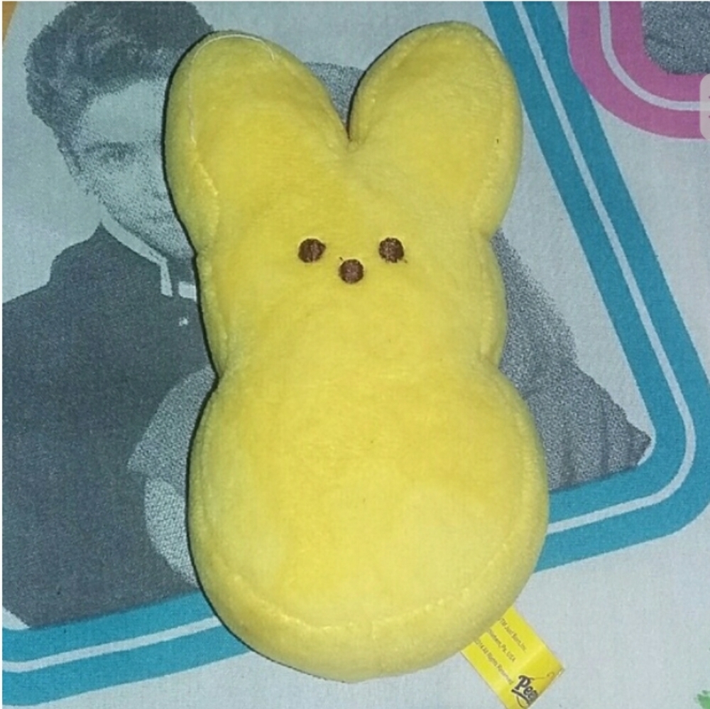 2014 Peeps Marshmallow Promo Plush Toy Doll Beanie